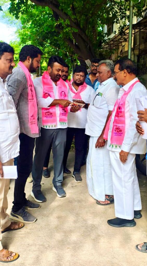 జూబ్లీహిల్స్ లో మాగంటి సునీత గెలుపే లక్ష్యంగా పగడాల నాగరాజు విస్తృత ప్రచారం