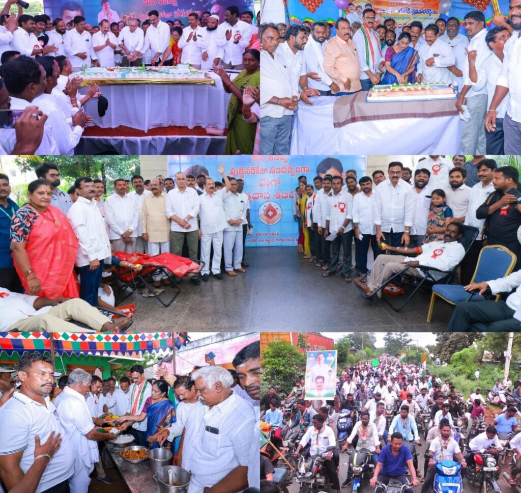 వర్థిల్లు వెయ్యేళ్లు…. జీవించు నూరేళ్లు…! ఊరువాడ పొంగులేటి శీనన్న జన్మదిన వేడుకలు