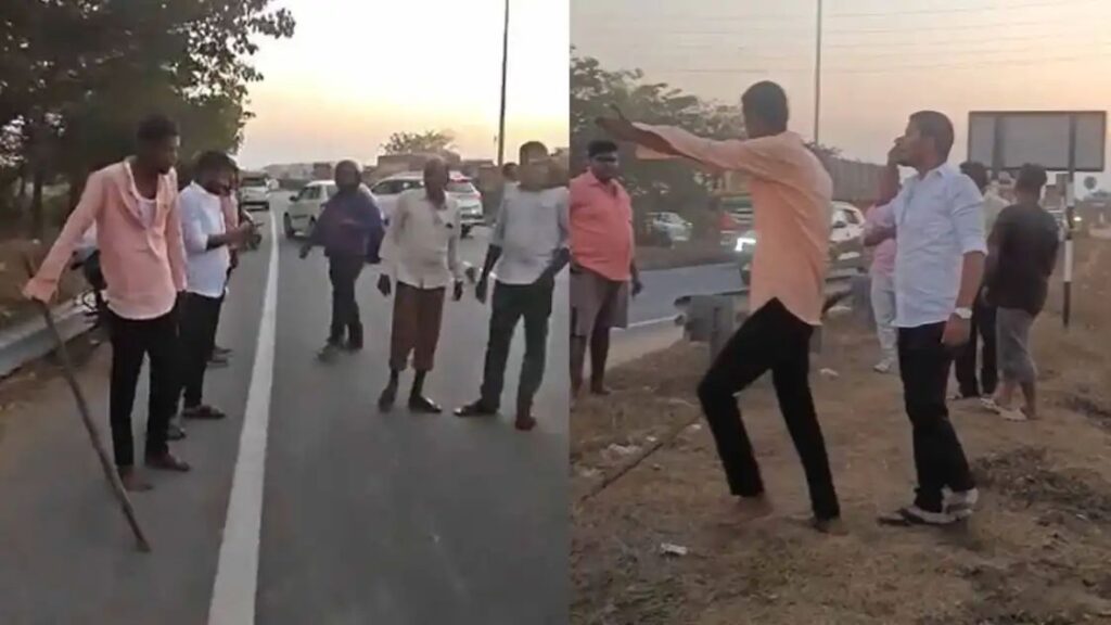 మద్యం మత్తులో బైక్‌ను ఢీకొట్టిన తాగుబోతులు.. అడ్డుకున్న వారిపై కర్రలు, రాడ్లతో దాడి