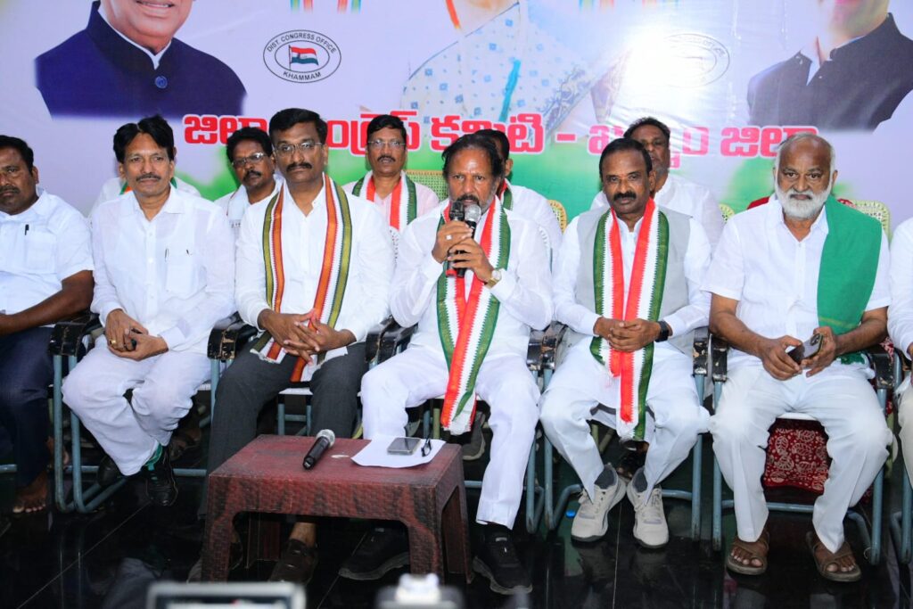 మంత్రి తుమ్మల నాగేశ్వరరావు ఆత్మీయ సభను విజయవంతం చేయండి