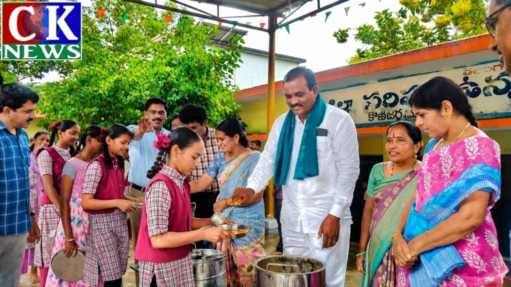 కొనిజర్లలో 57 ప్రభుత్వ పాఠశాలల్లో బ్రేక్‌ఫాస్ట్ పథకం ప్రారంభం